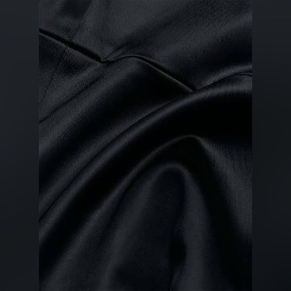 Aritzia Wilfred Black Shine Satin Bustier - Size 2XS - Picture 6 of 6